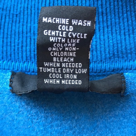 Alfani blue cowl neck sweater, size PM - Picture 6 of 6